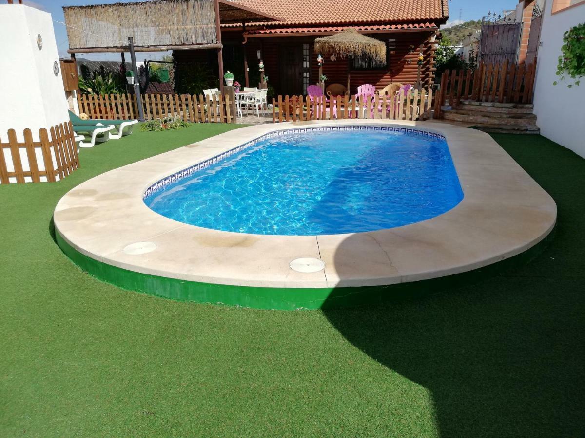 La Casita De Madera Villa Ardales Bagian luar foto